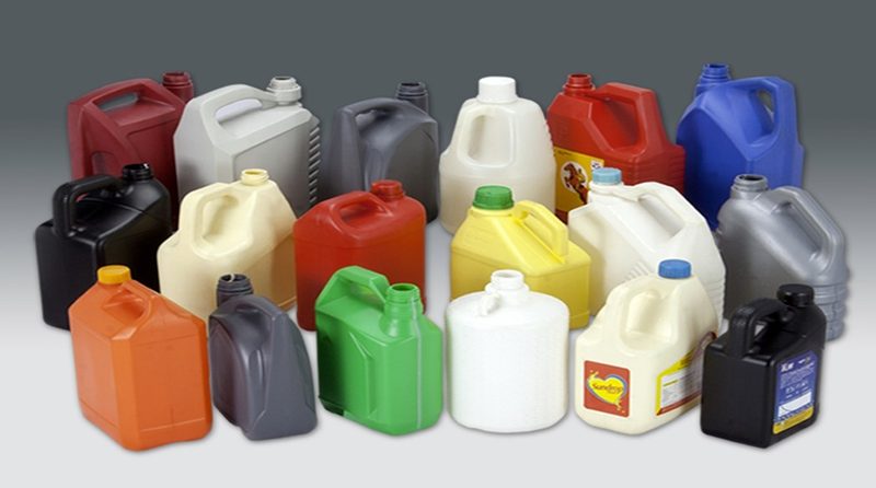 Bottles and canisters across the capacities we tool for, from lubricant packs to household containers.