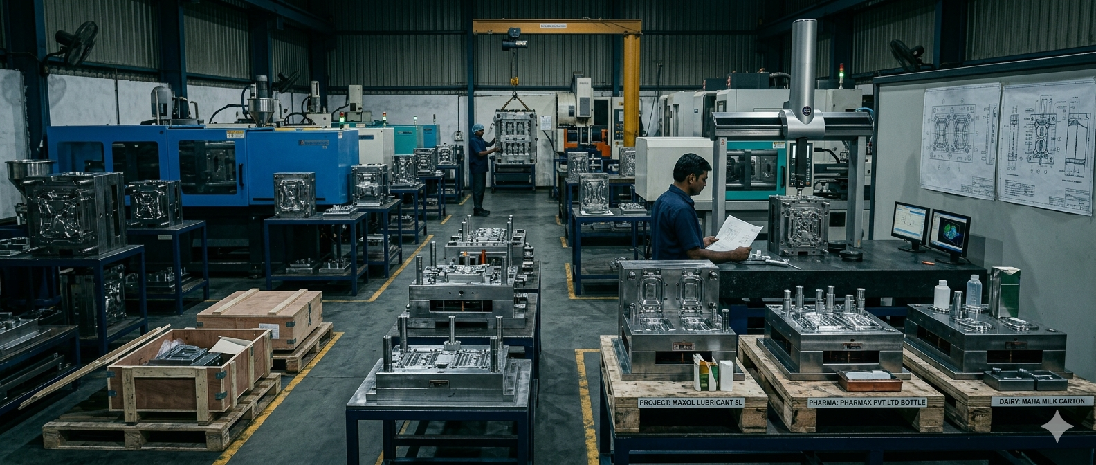 Production-ready industrial mould tooling